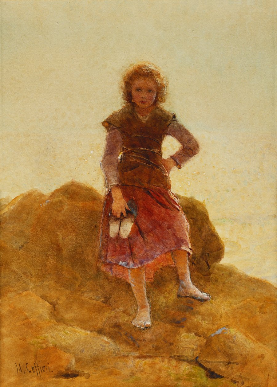 Midye Toplayıcı, by Hector Caffieri