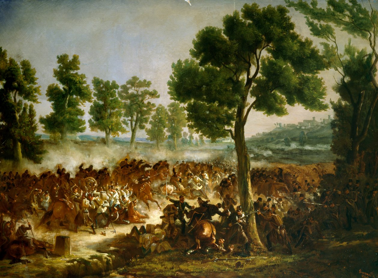 Montebello Savaşı, 20 Mayıs by Hector Giacomelli