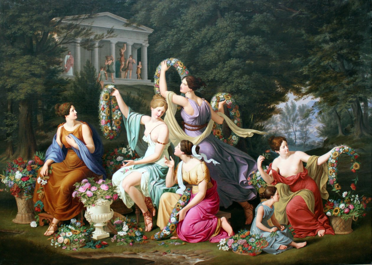 Çelenkler by Heinrich Anton Dahling