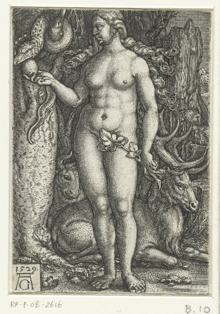 eva by Heinrich Aldegrever