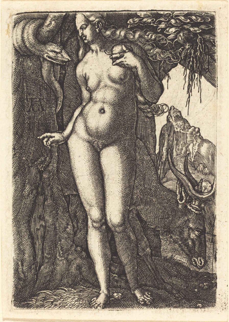 Havva by Heinrich Aldegrever