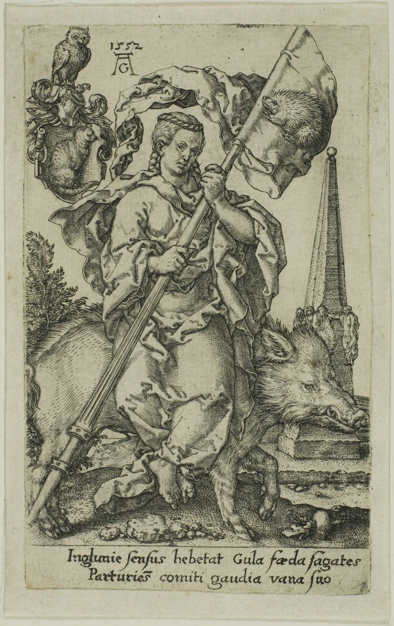 Oburluk, Mengenelerden by Heinrich Aldegrever