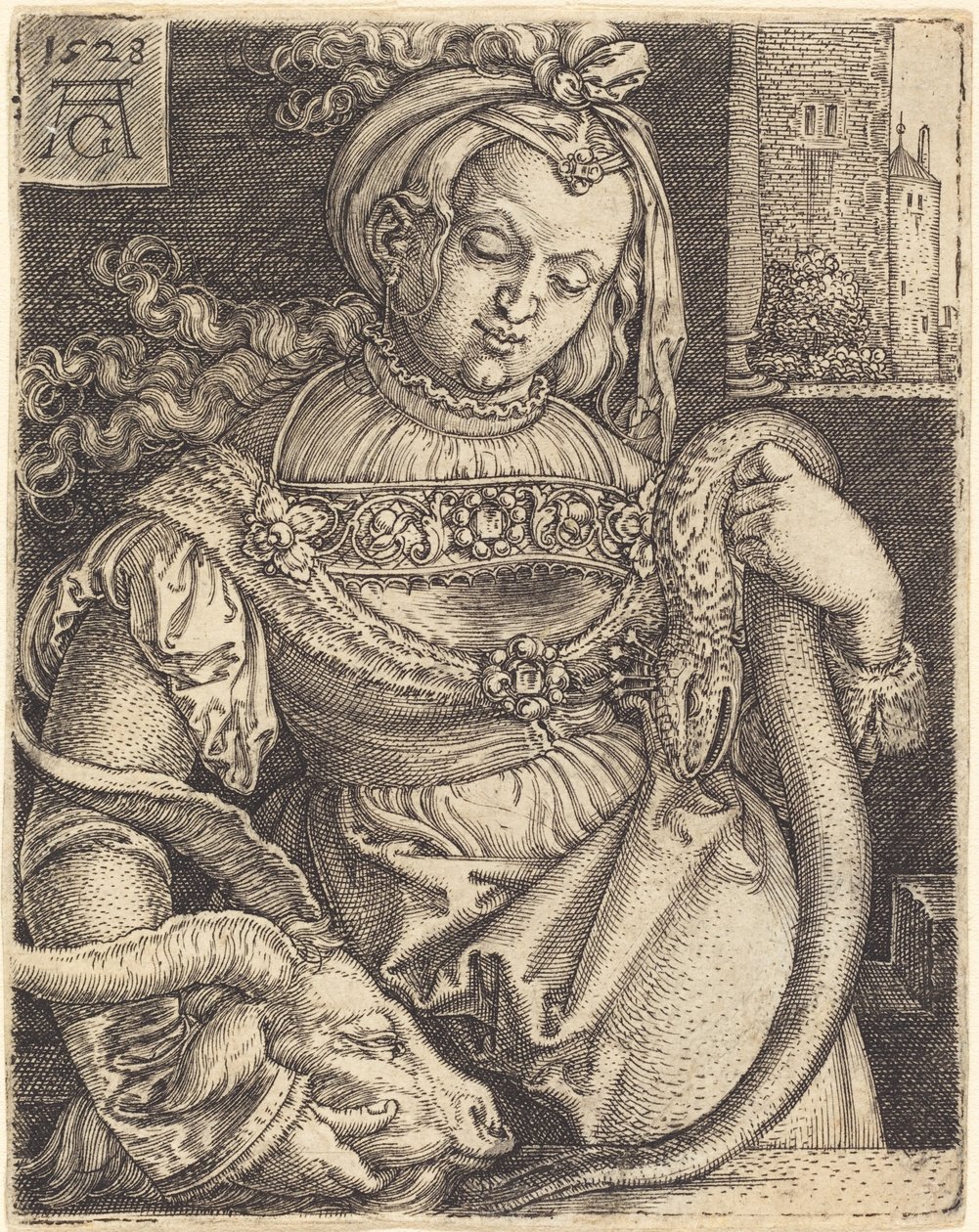 Sınırsızlık, 1528. by Heinrich Aldegrever
