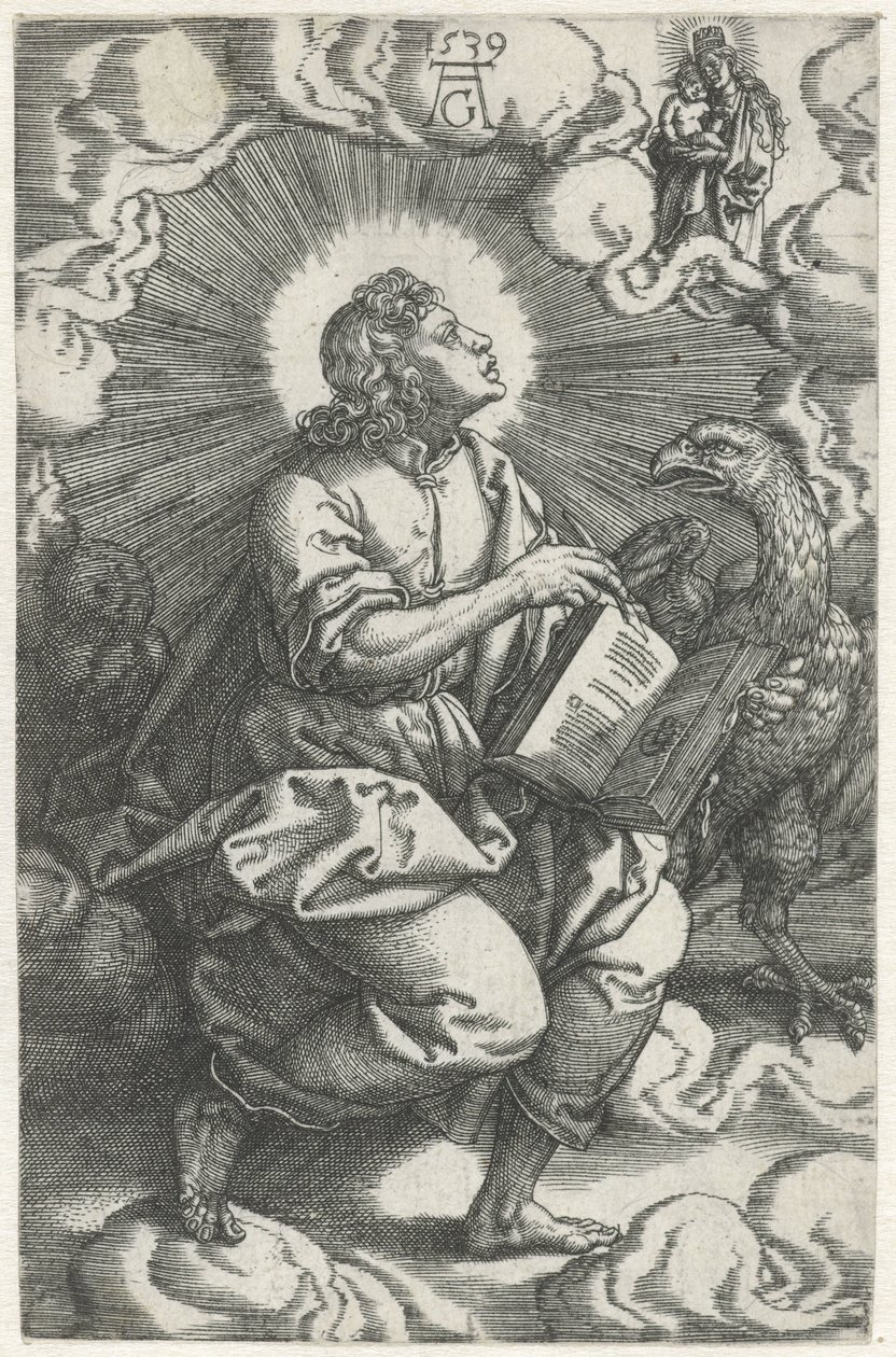 Johannes Dört Evangelist (dizi başlığı) by Heinrich Aldegrever