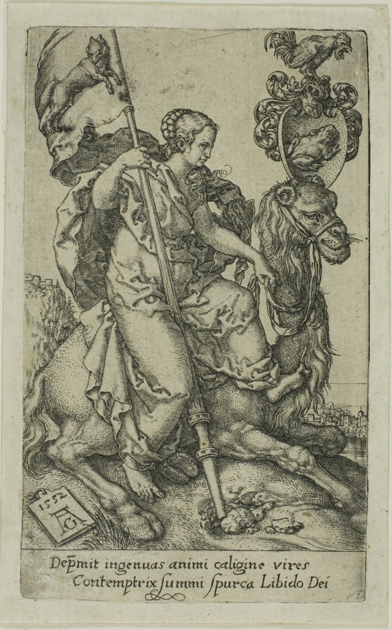 Şehvet, Mengenelerden by Heinrich Aldegrever