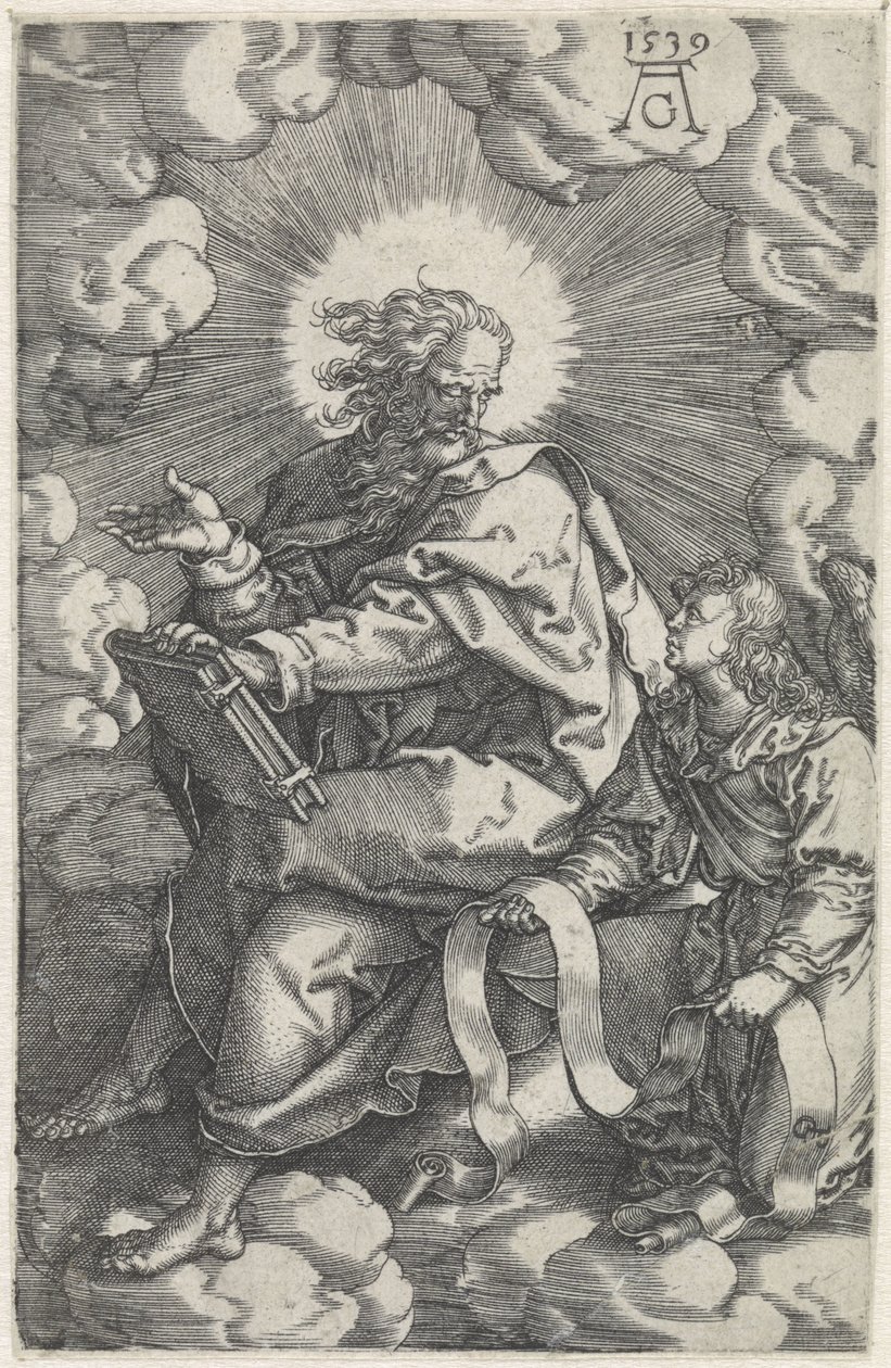 Matta Dört Evangelist (dizi başlığı) by Heinrich Aldegrever