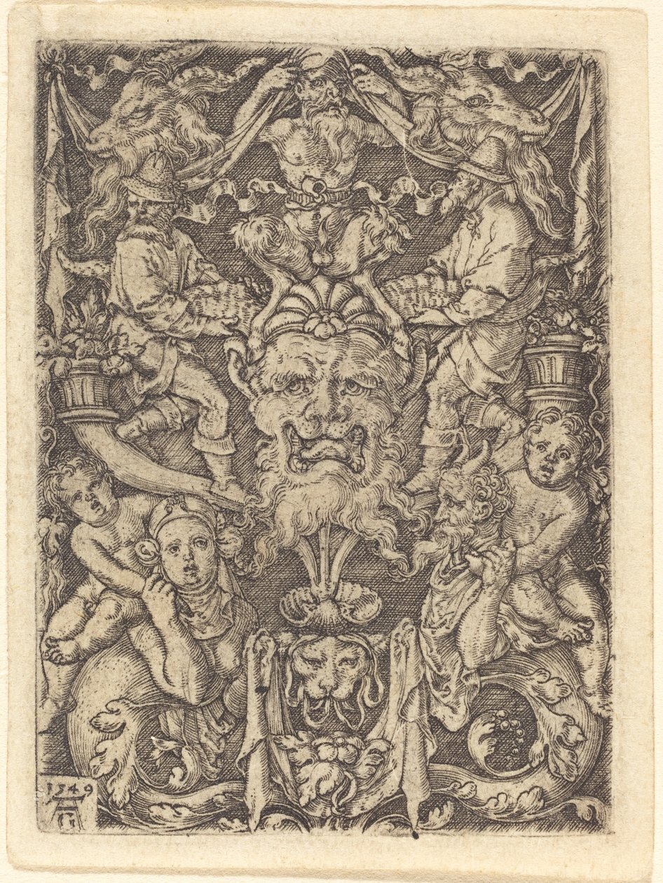 Maskeli Süsleme by Heinrich Aldegrever