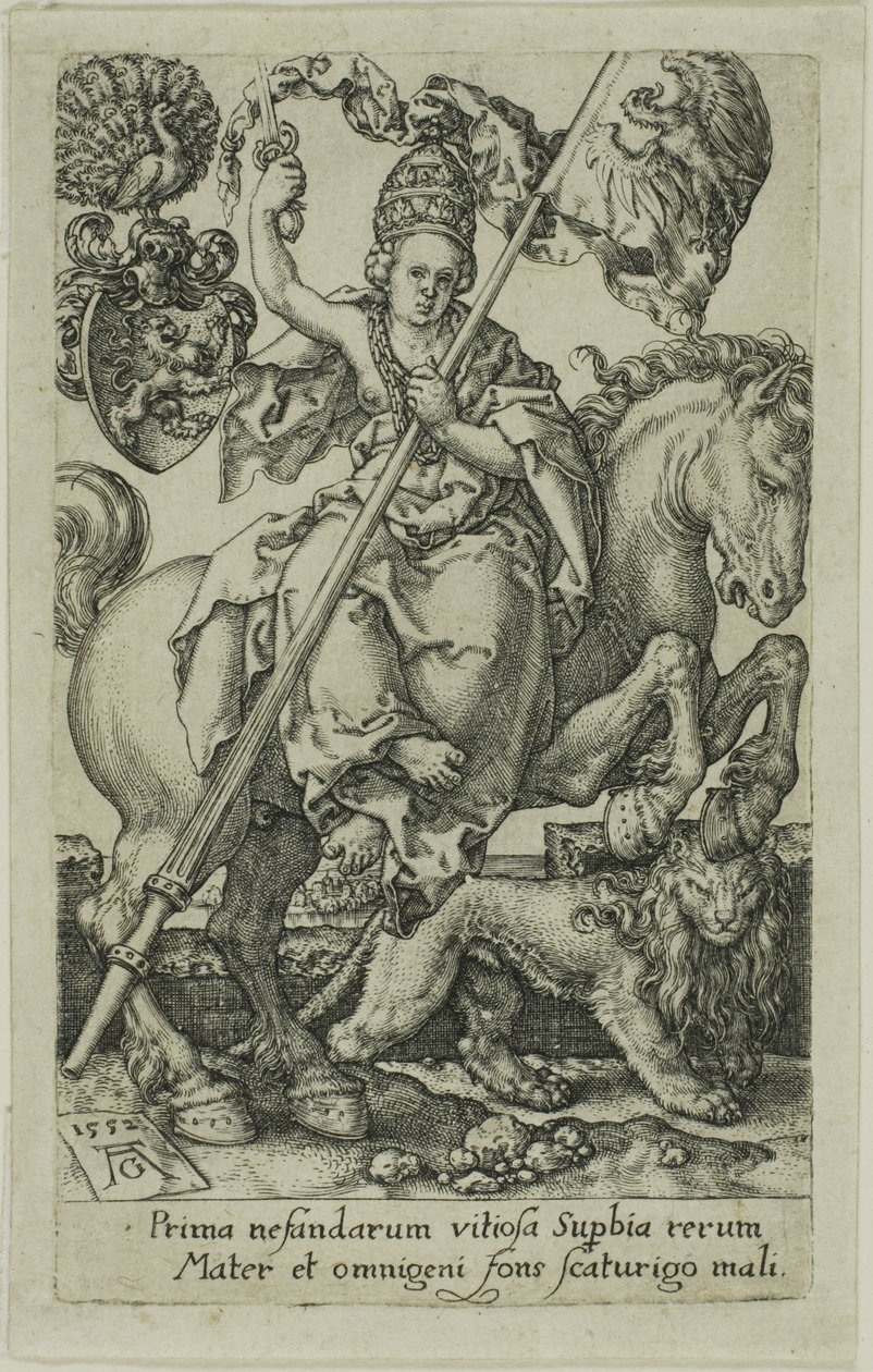 Mengenelerden gelen gurur by Heinrich Aldegrever