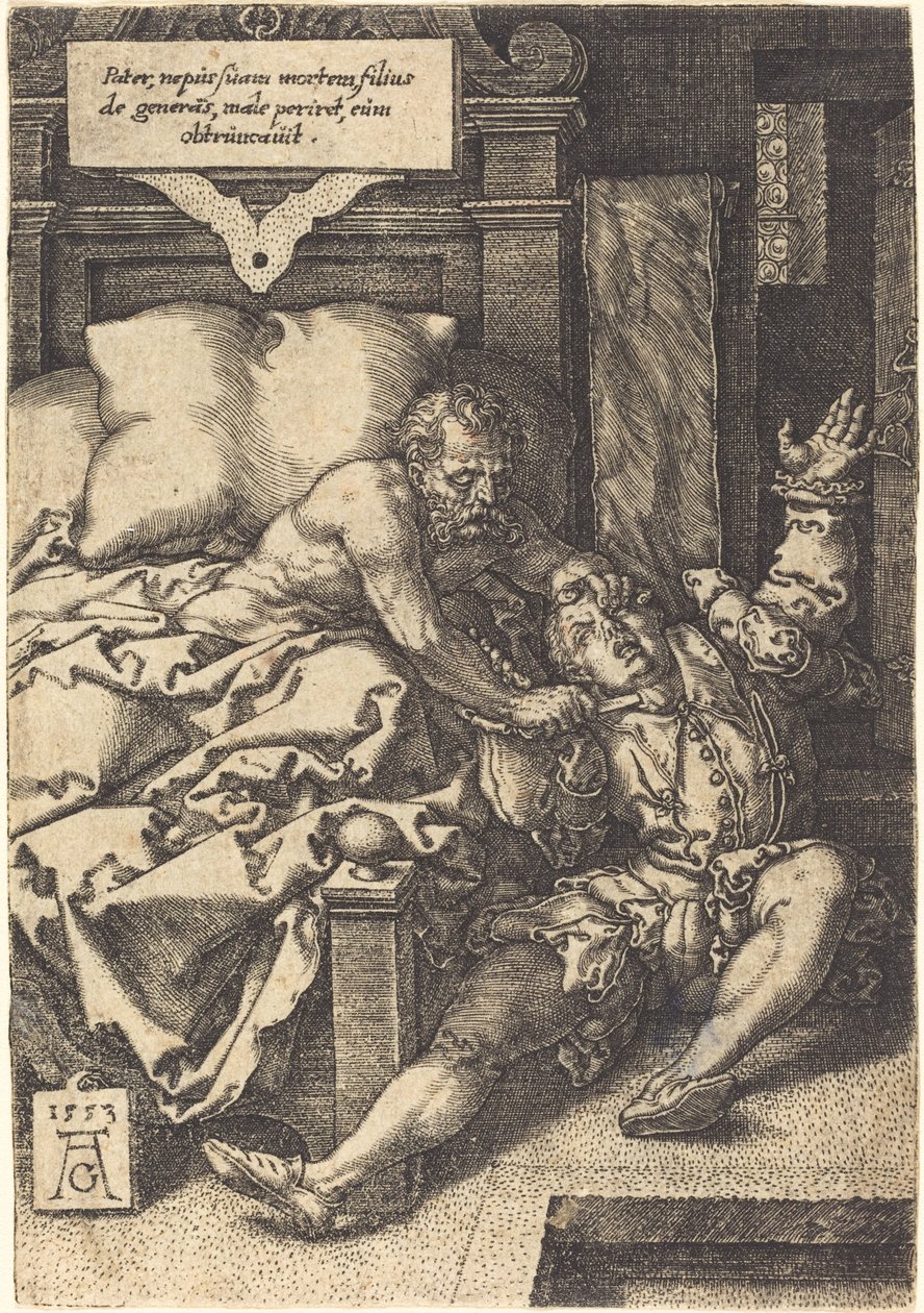 Şiddetli Baba by Heinrich Aldegrever
