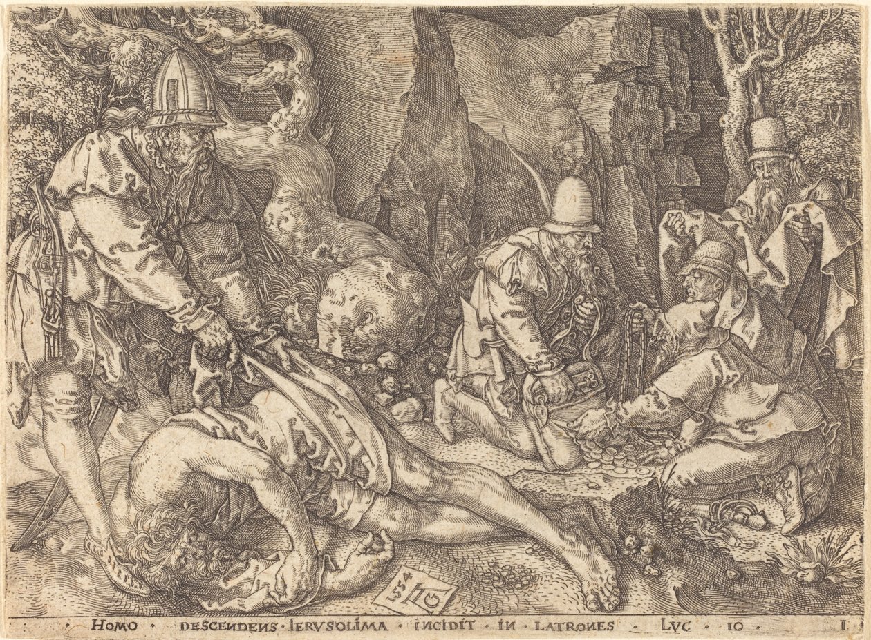 Hırsızlar Arasında Gezgin by Heinrich Aldegrever