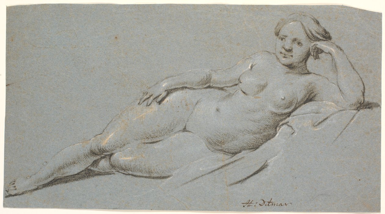 yalancı kadın modeli by Heinrich Dittmers