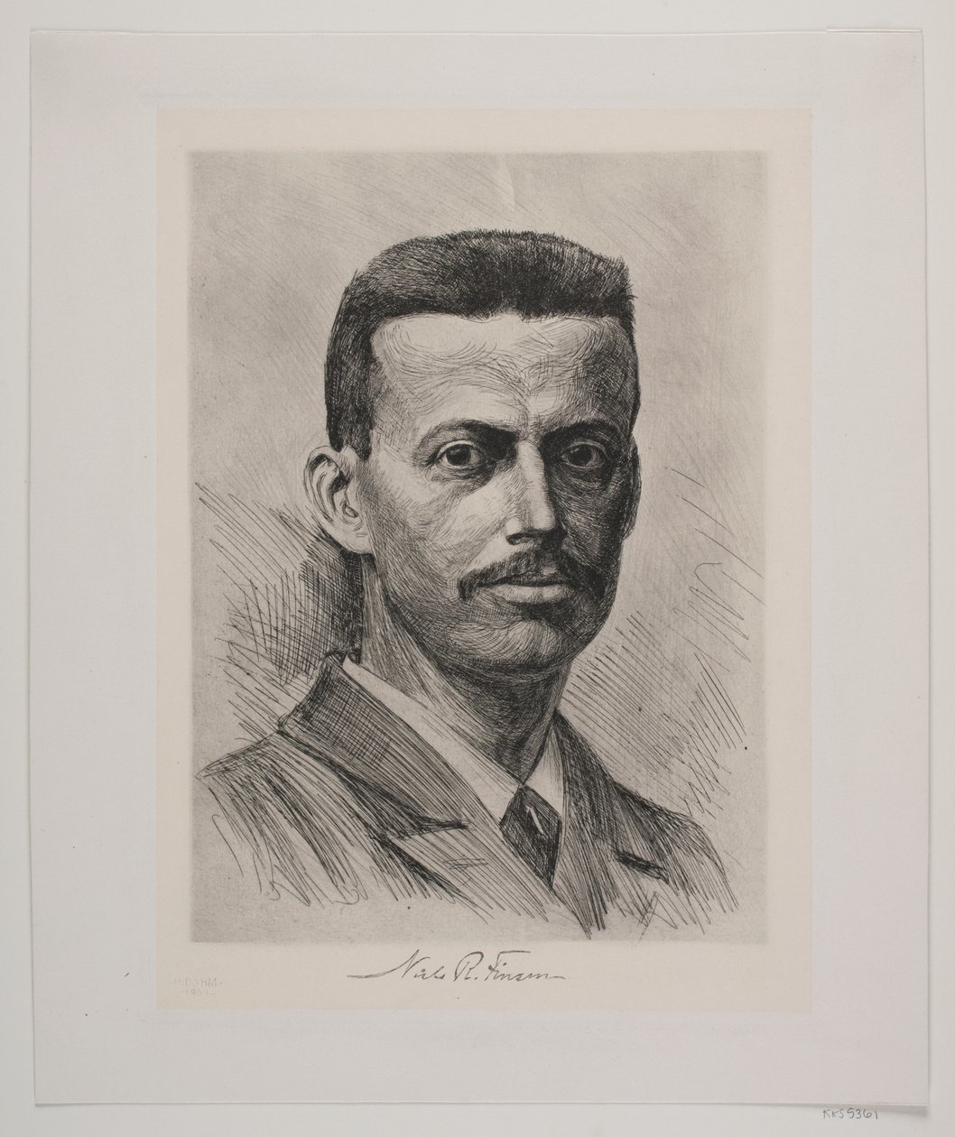 Niels R. Finsen by Heinrich Dohm