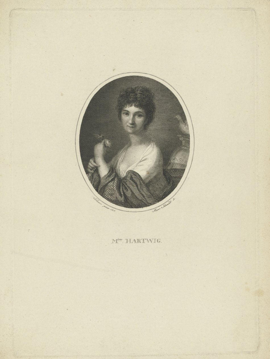 Aktris Friederike Wilhelmine Hartwig