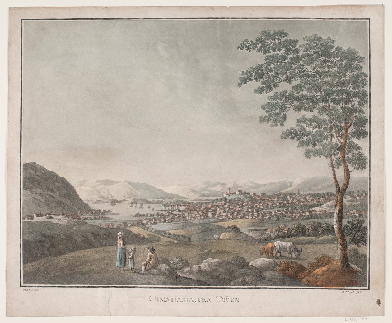 Tøyen konumundan Christiania by Heinrich Grosch