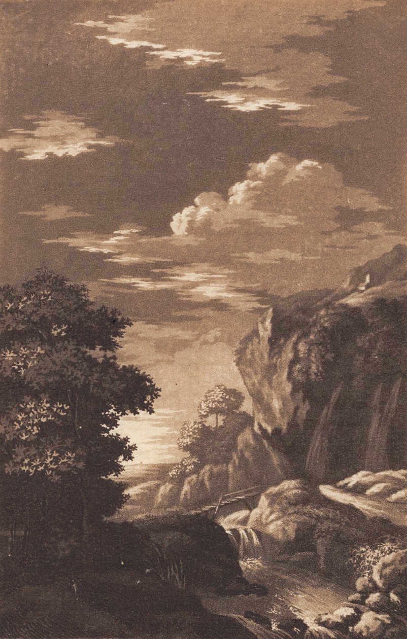 Dağ manzarası by Heinrich Grosch