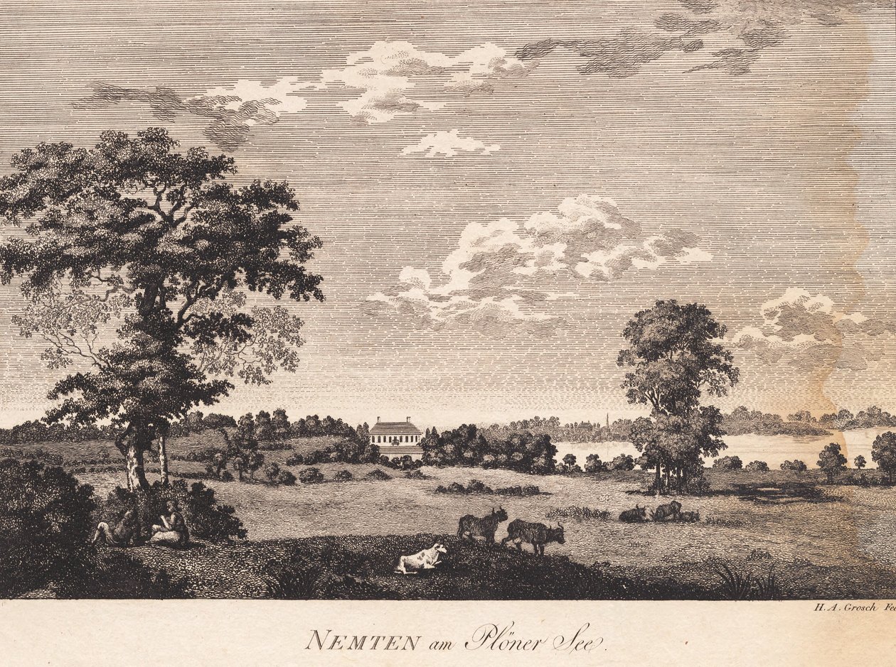 Nemten am Plöner See by Heinrich Grosch