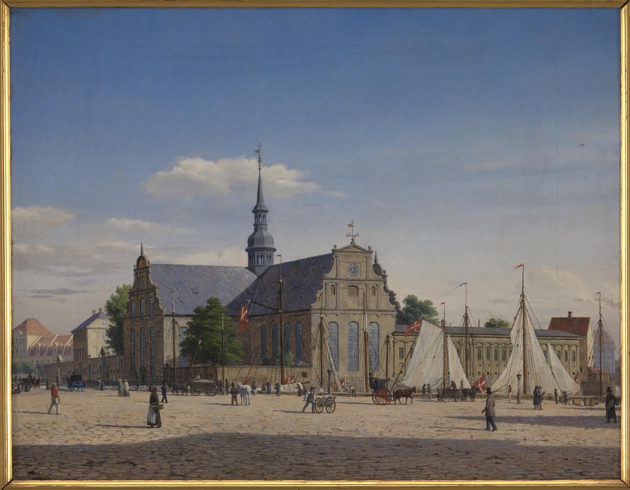 Holmen Kilisesi'nde Parti by Heinrich Hansen