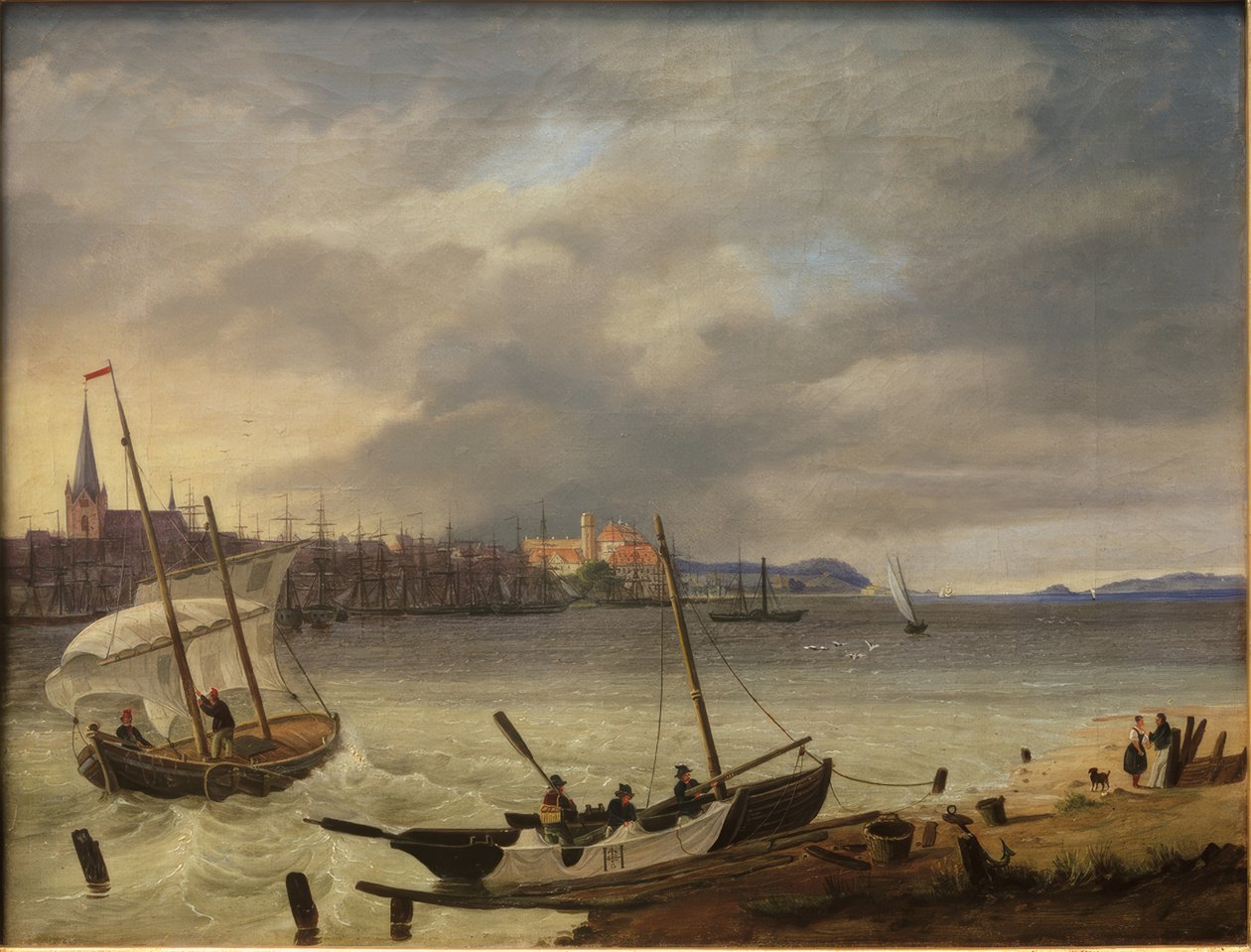 Kiel ve Kiel Fiyordu by Heinrich Hintze