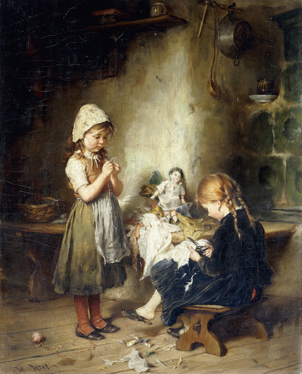 genç terziler by Heinrich Hirt
