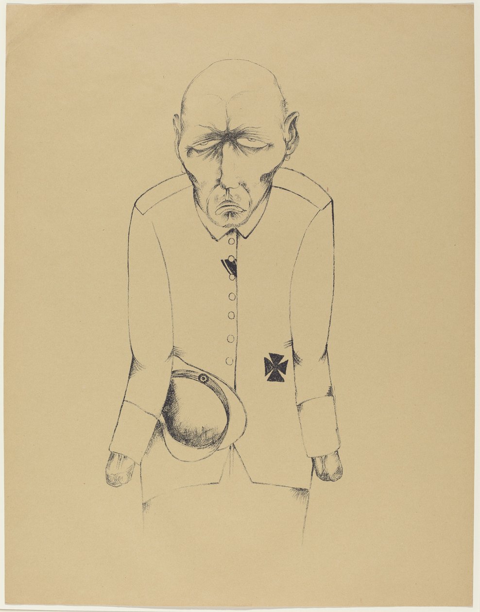 işsiz adam by Heinrich Hoerle