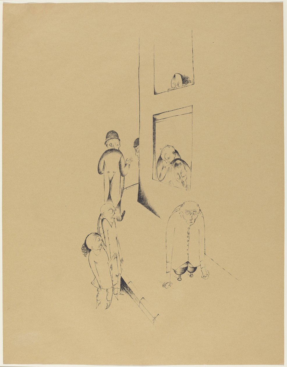 Sürekli Ağrı by Heinrich Hoerle