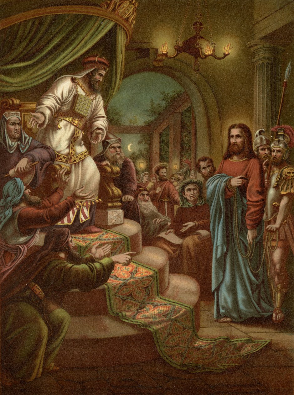 Sahte Tanıklıkla mahkûm edilen Mesih by Heinrich Jenny