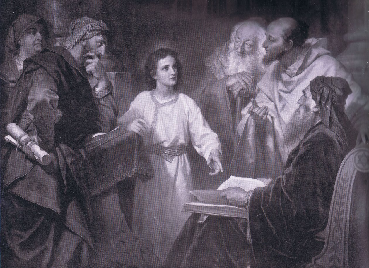 Bir genç olarak İsa, Bibbys Yıllık, 1916-1917 by Heinrich Karl Hofmann
