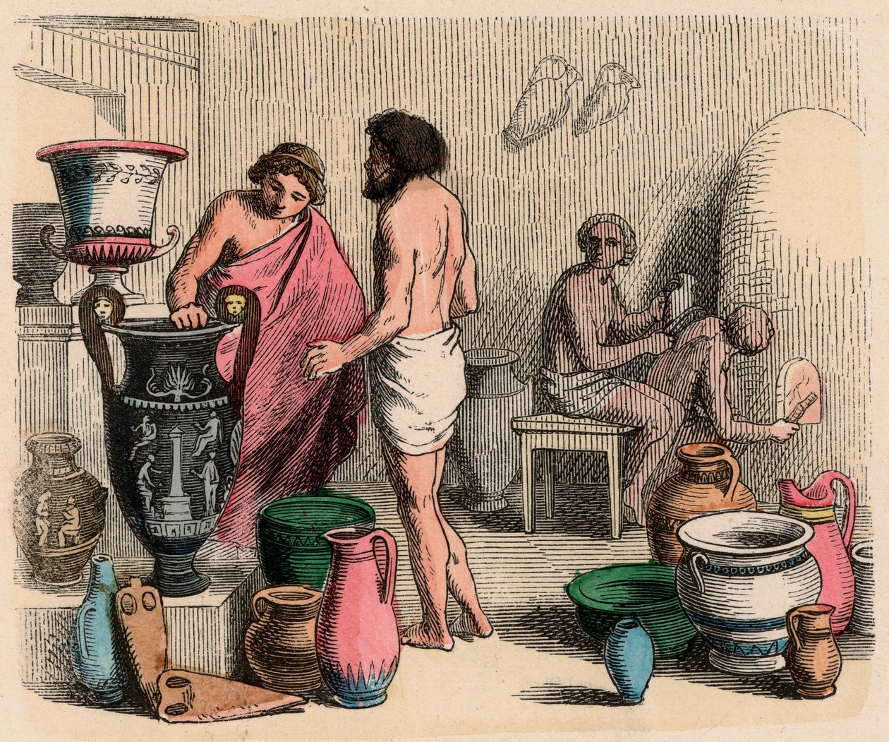 Antik Yunanistan: Çömlekçilik by Heinrich Leutemann