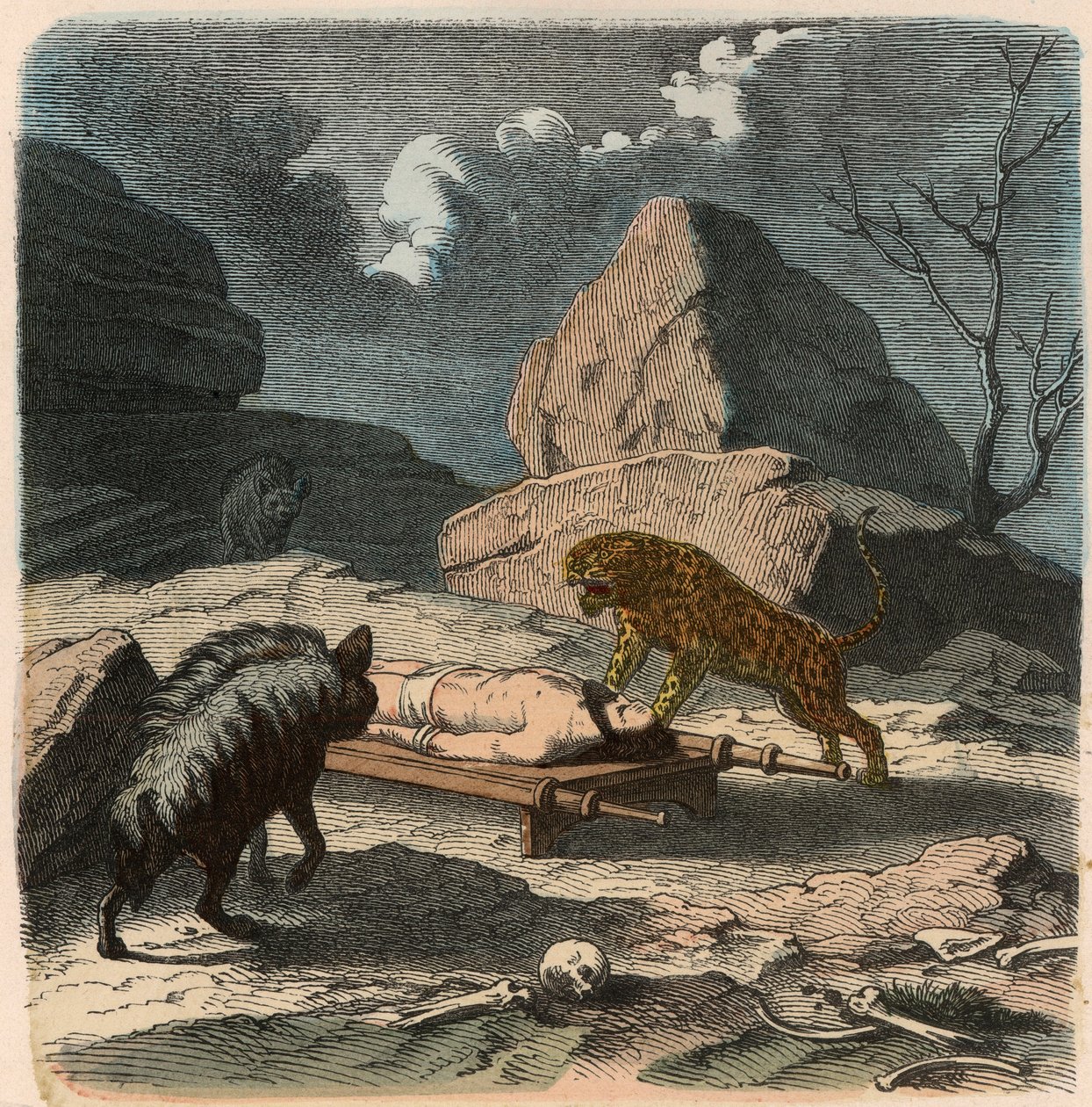 Antik Doğu, Persler: Ölümlü Bir Kalıntıyı Ortaya Çıkarmak by Heinrich Leutemann