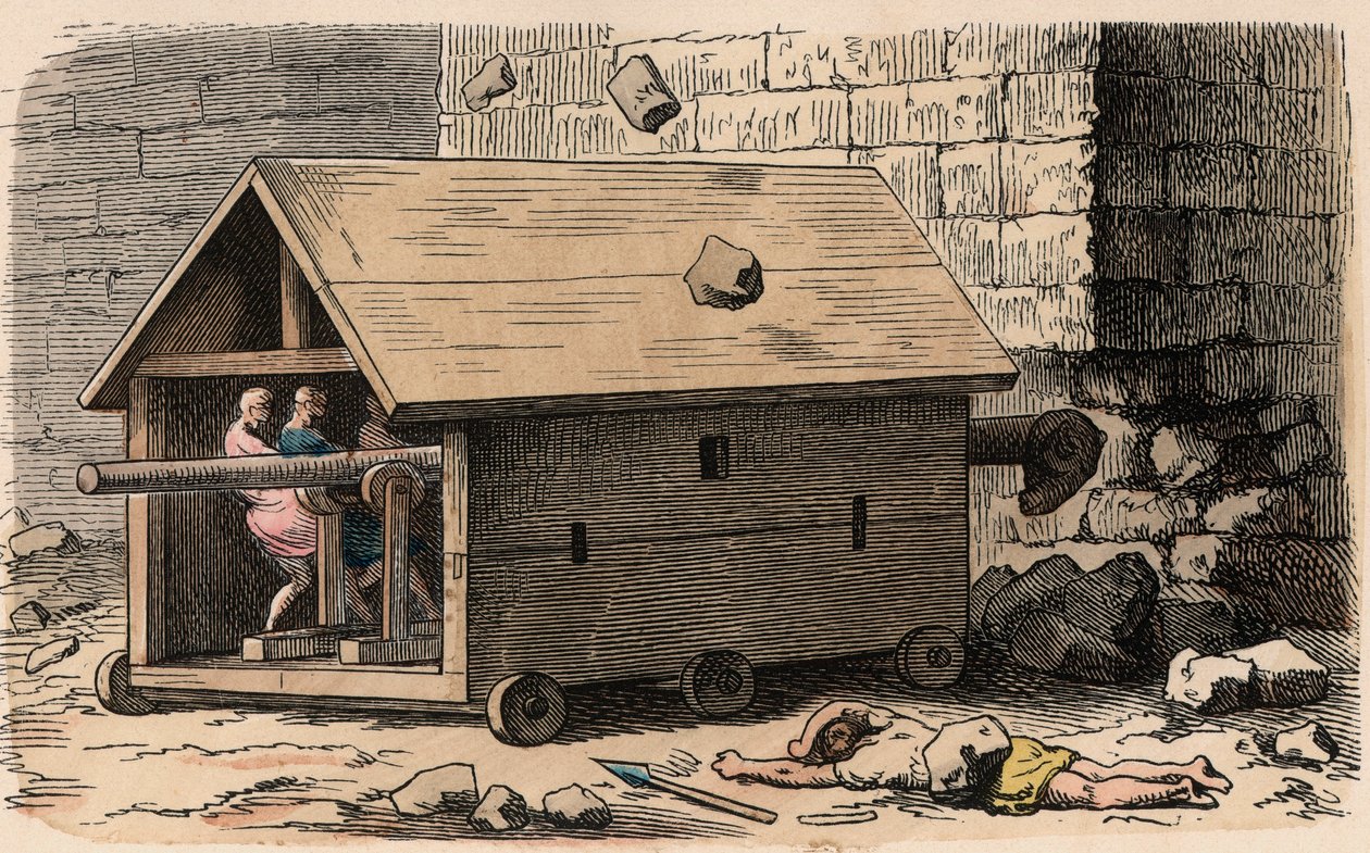 Vurucu ram, kuşatma motoru by Heinrich Leutemann