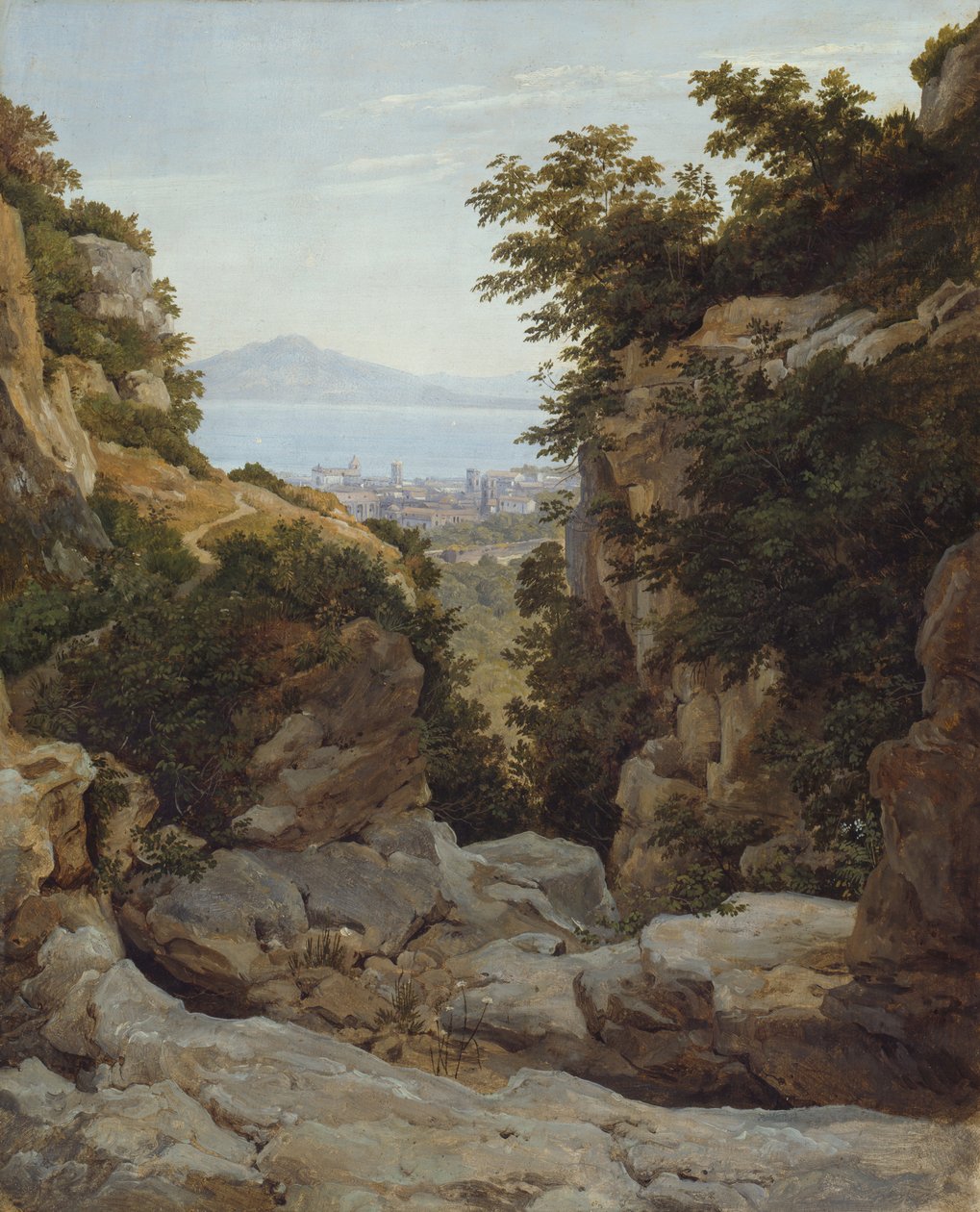 İtalyan Manzarası, 182124. by Heinrich Reinhold