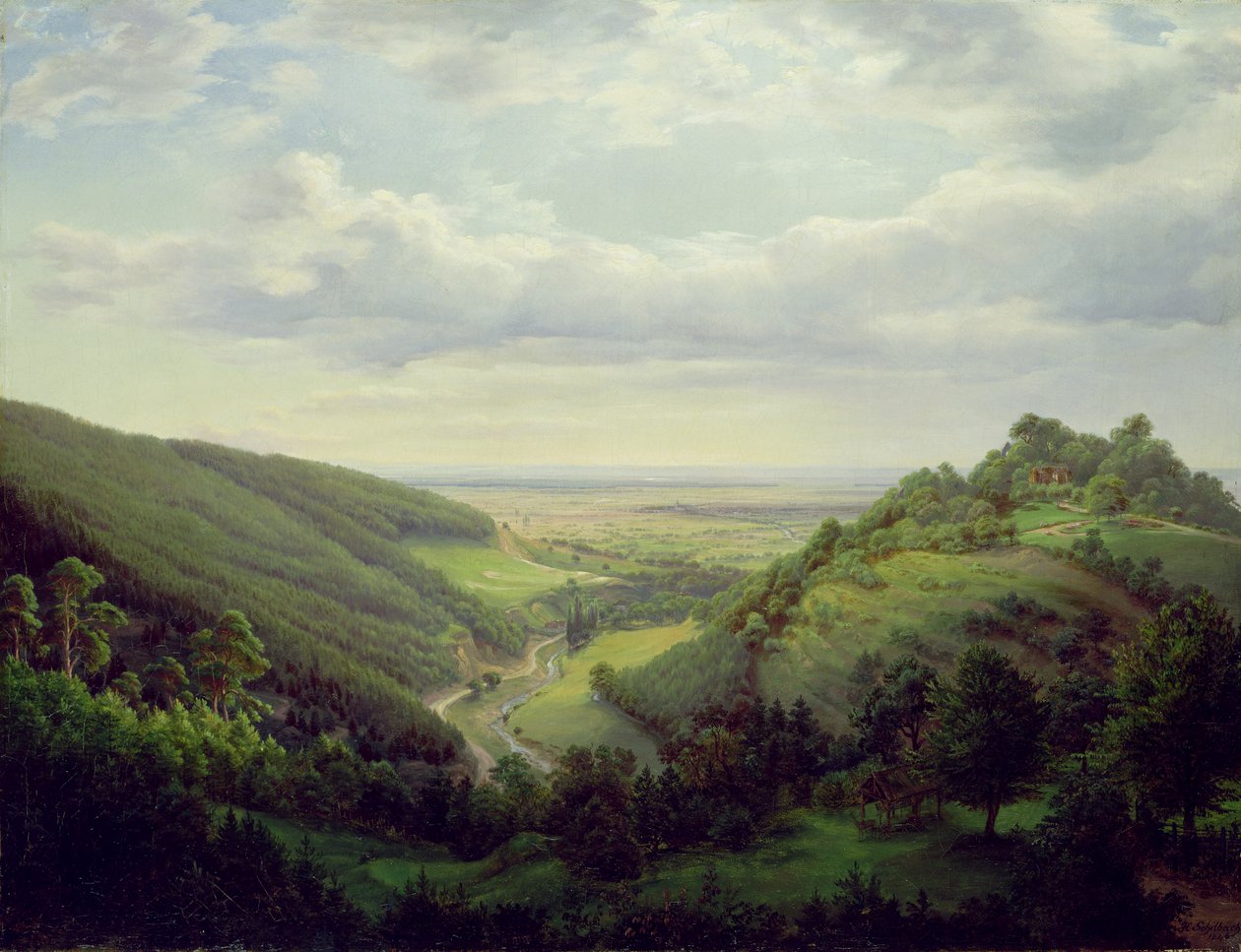 Ren Nehri kıyısındaki Jugenheim