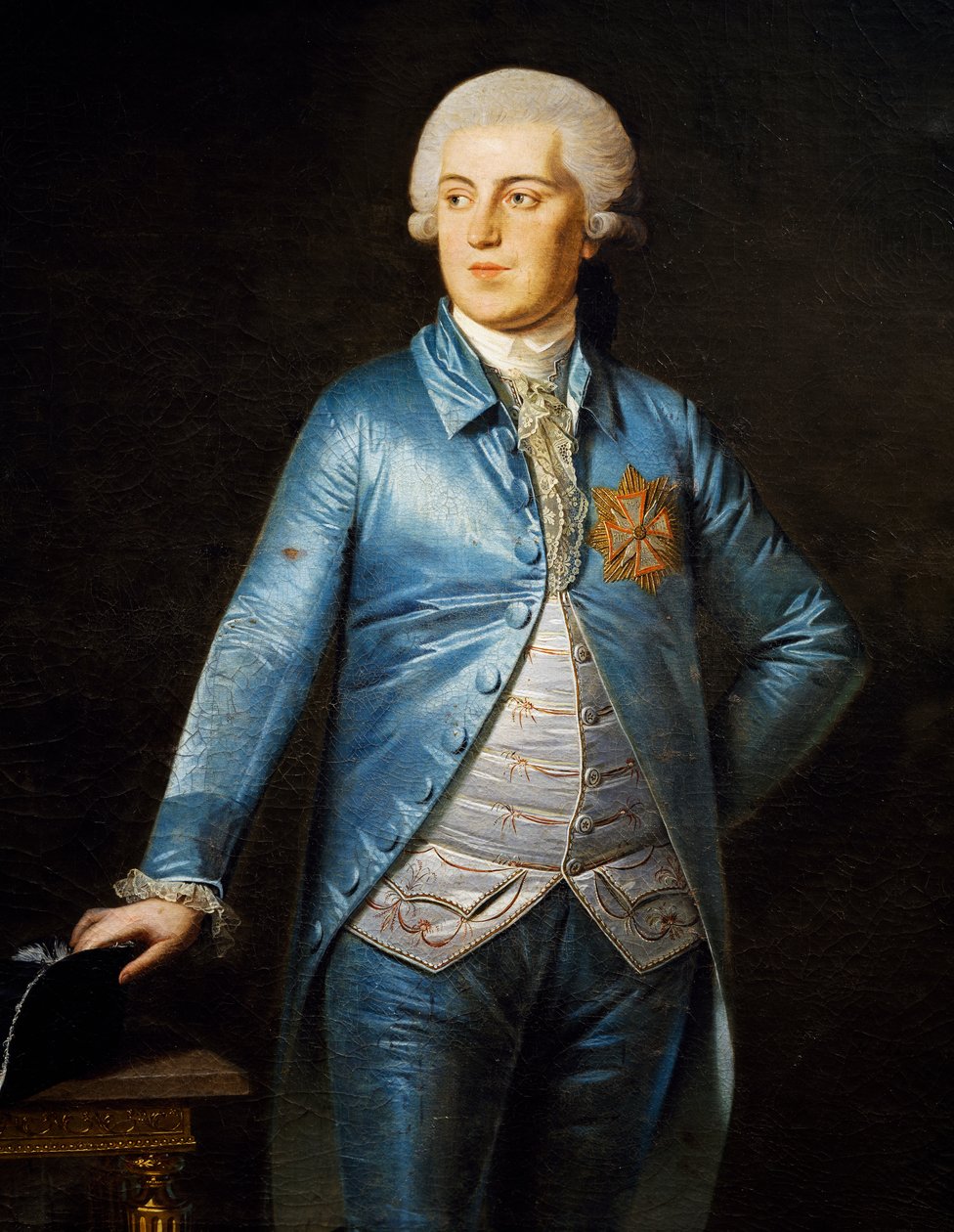 Danimarka Kralı VII. Christian'ın Portresi (Kopenhag) by Heinrich Schmidt
