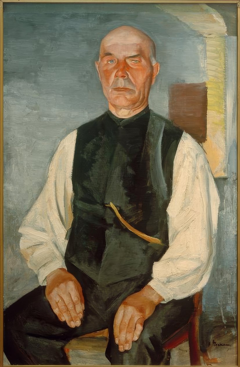 Yaşlı Çiftçi (Johann Rohwedder) by Heinrich Stegemann