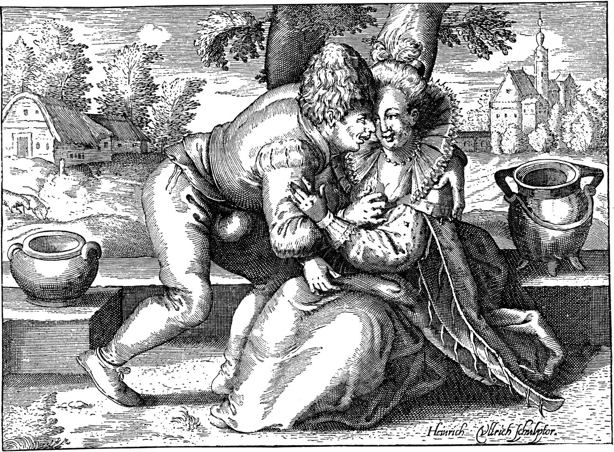 Lovelorn Köylü. by Heinrich Ullrich