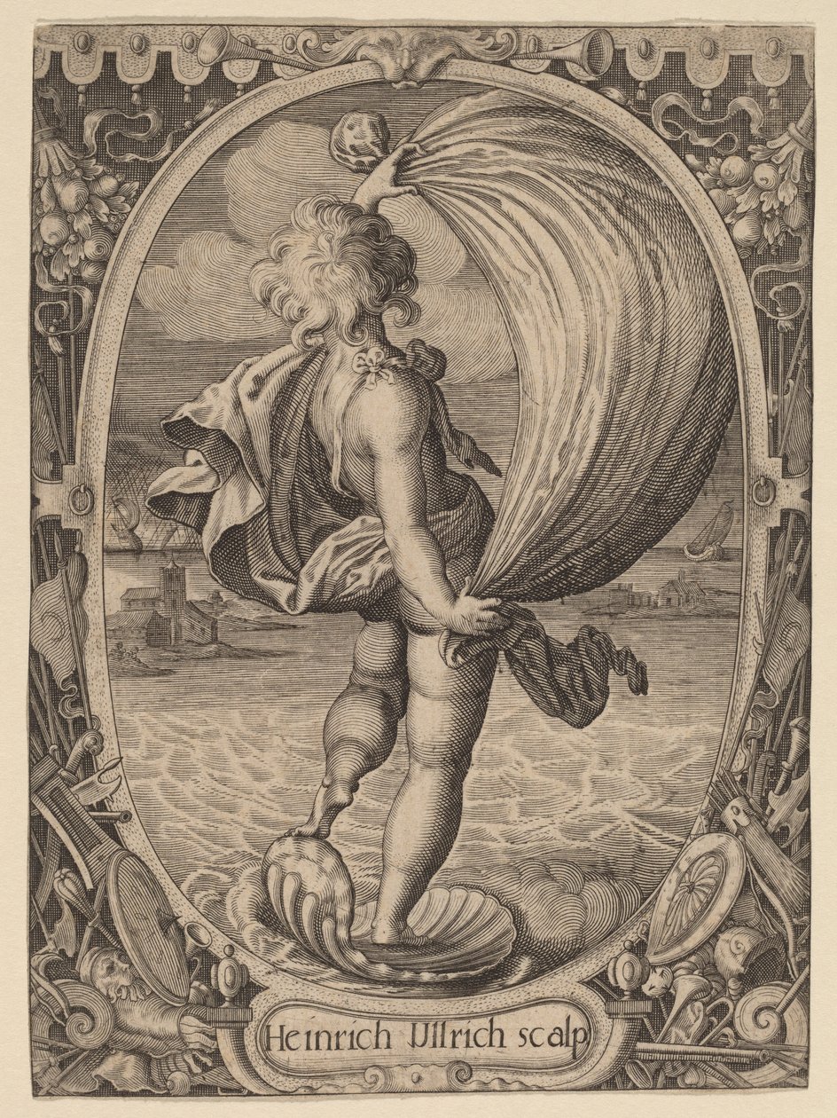 Aiolos, Rüzgarın Kişileştirilmesi by Heinrich Ulrich