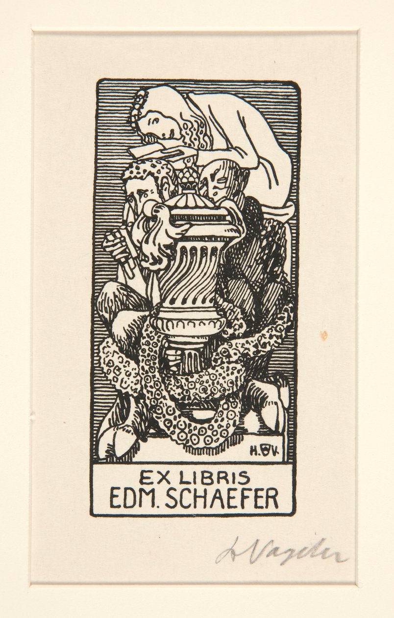 Kitapçık: Edm. Schaefer by Heinrich Vogeler