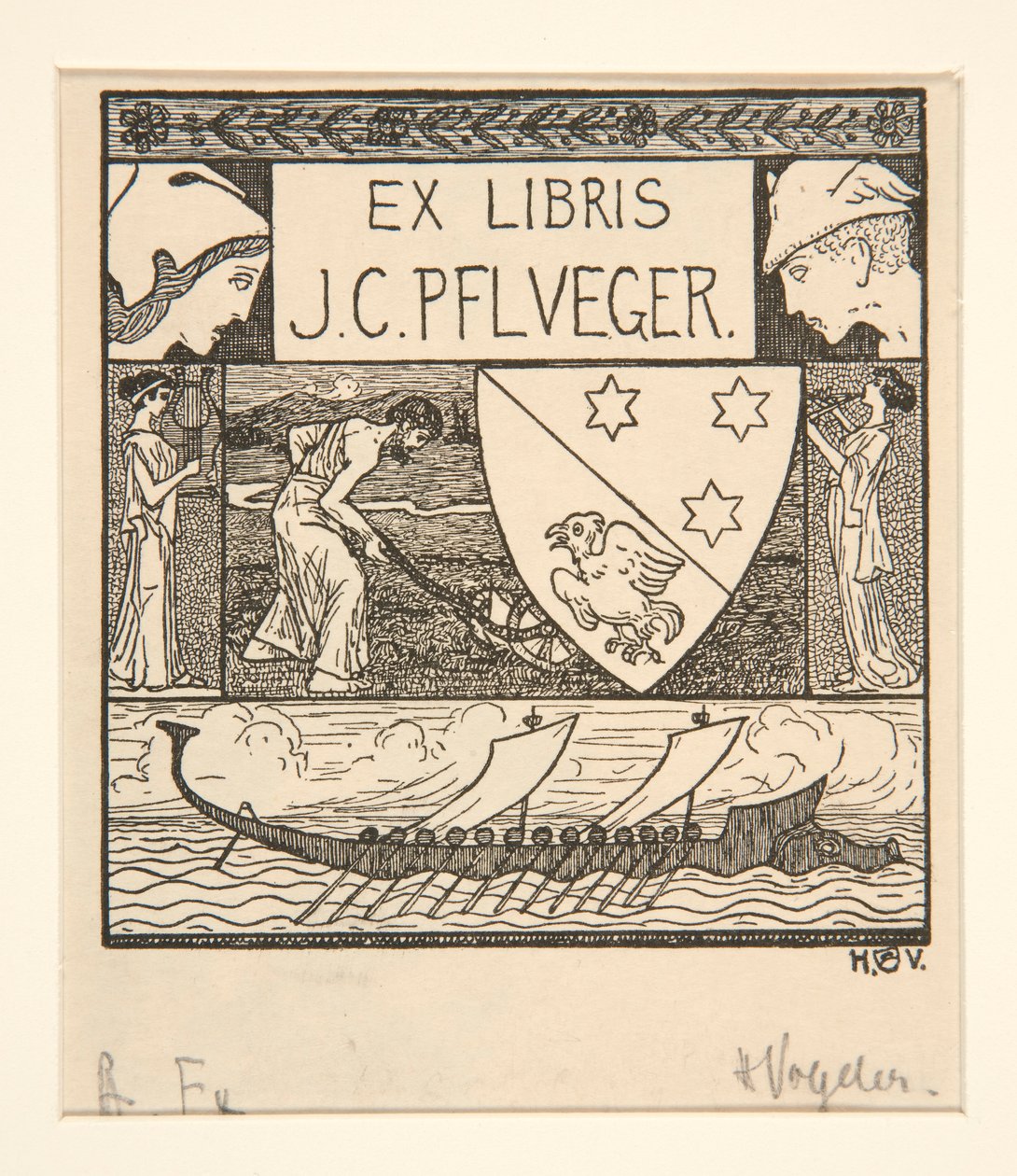 Kitapçık: J.C. Pflueger by Heinrich Vogeler