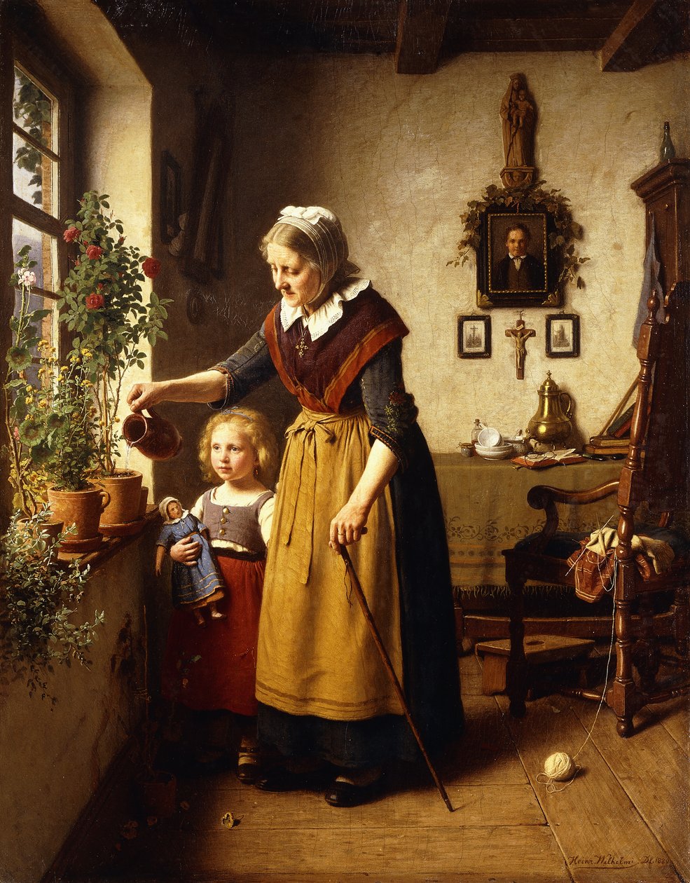 Büyükanneler Yeşil Başparmak by Heinrich Wilhelm