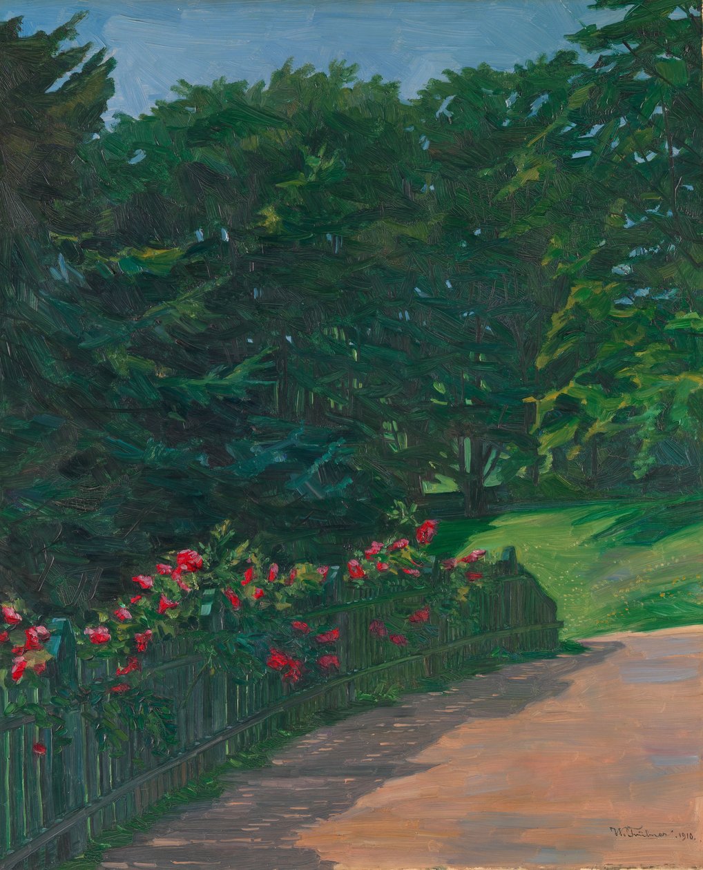 Manzara, 1910 by Heinrich Wilhelm Truebner