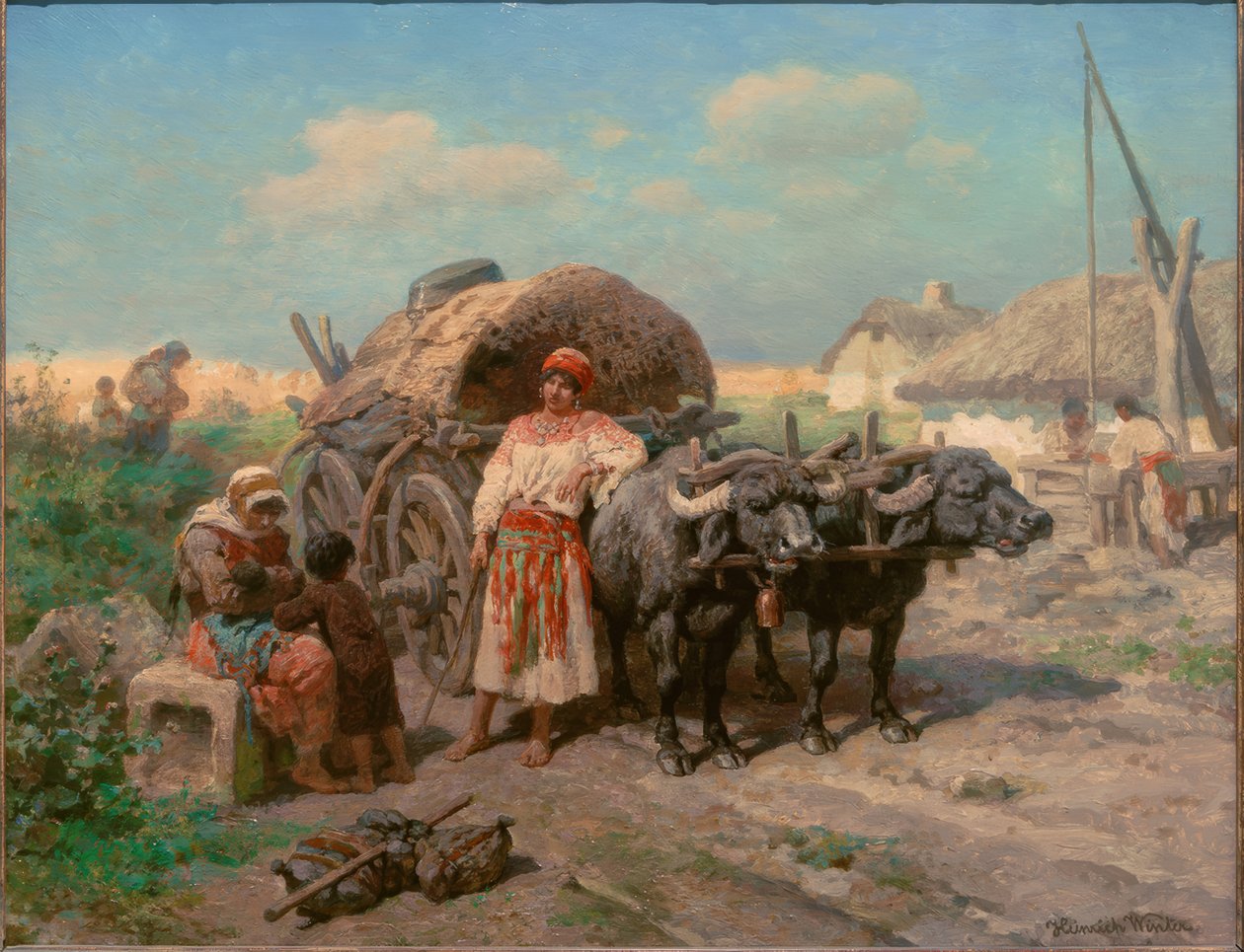 istirahat çingene by Heinrich Winter