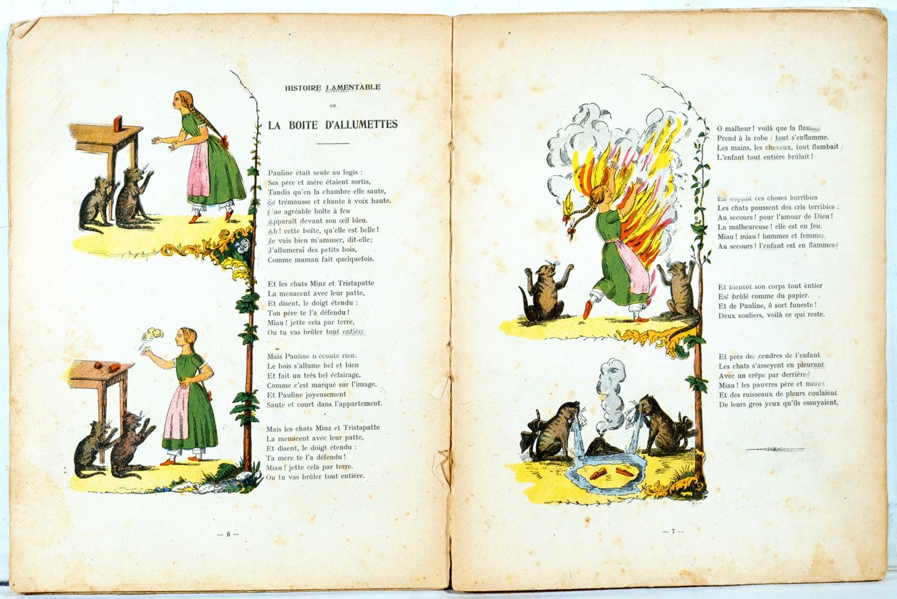 Kibrit Kutusunun Acınası Tarihi, Hoffmanns Struwwelpeter