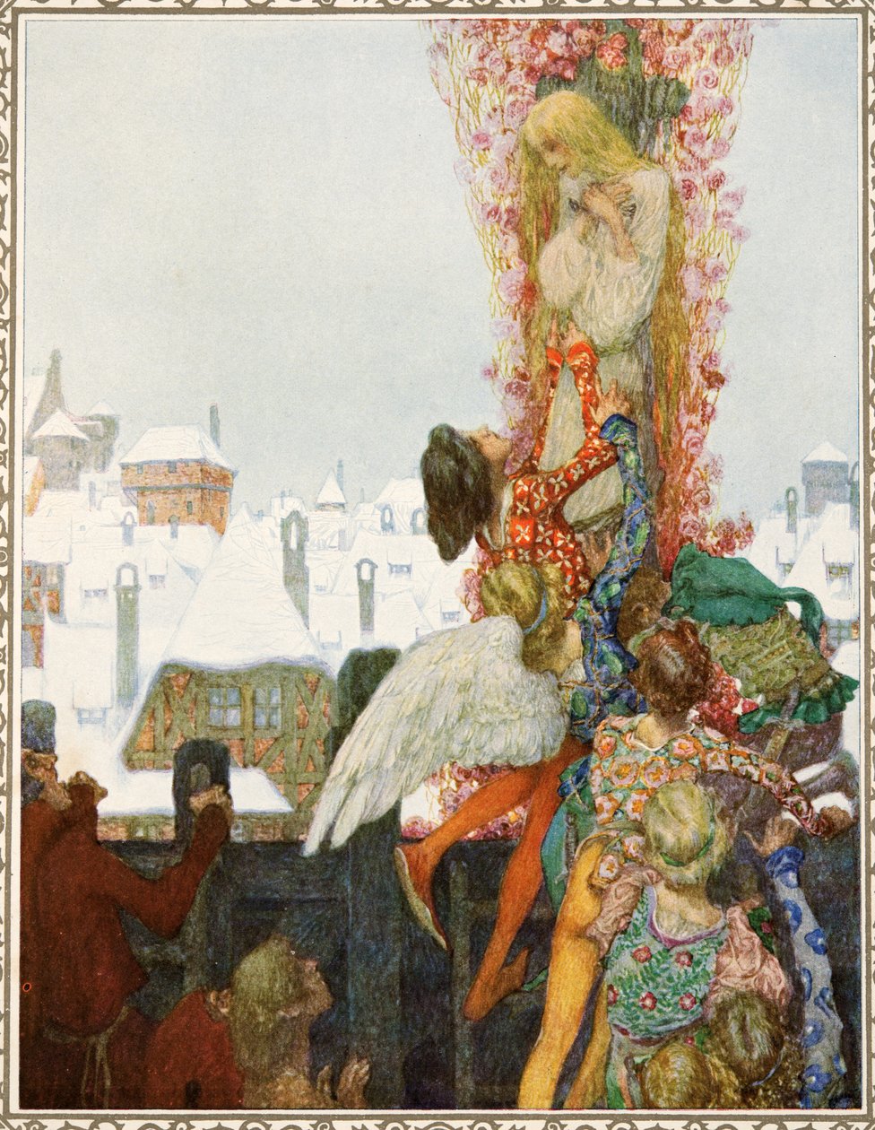 The Wild Swans from Tales by Hans Christian Andersen, pub. 1911 by Heinrich and Urban Lefler