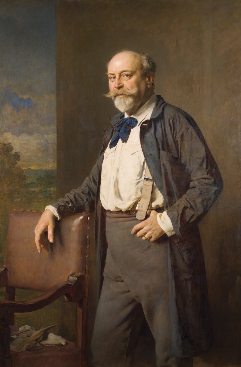 Heykeltıraş Rudolf Weyr by Heinrich von Angeli