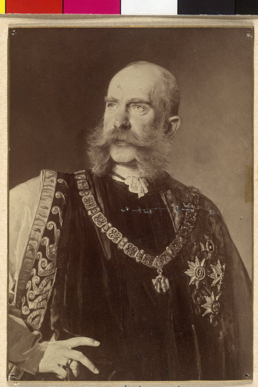 Avusturya İmparatoru I. Franz Joseph by Heinrich von Angeli