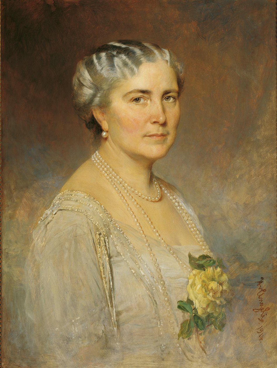 Margarethe Grafin Lanckorónska by Heinrich von Angeli