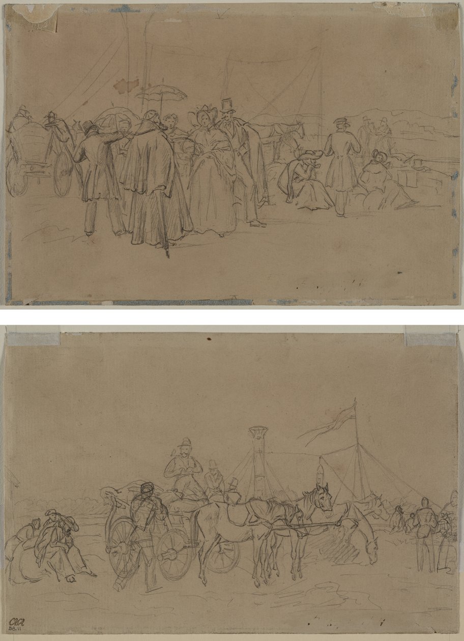 Ren Buharlı Pişirici Yolcuları (rekto) Ren Buharlı Pişirici Yolcuları (verso) by Heinrich von Mayr
