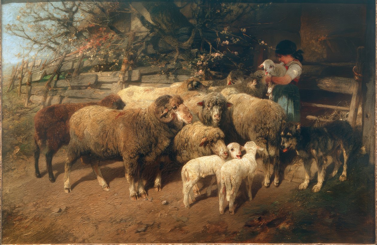Sevgili by Heinrich von Zügel