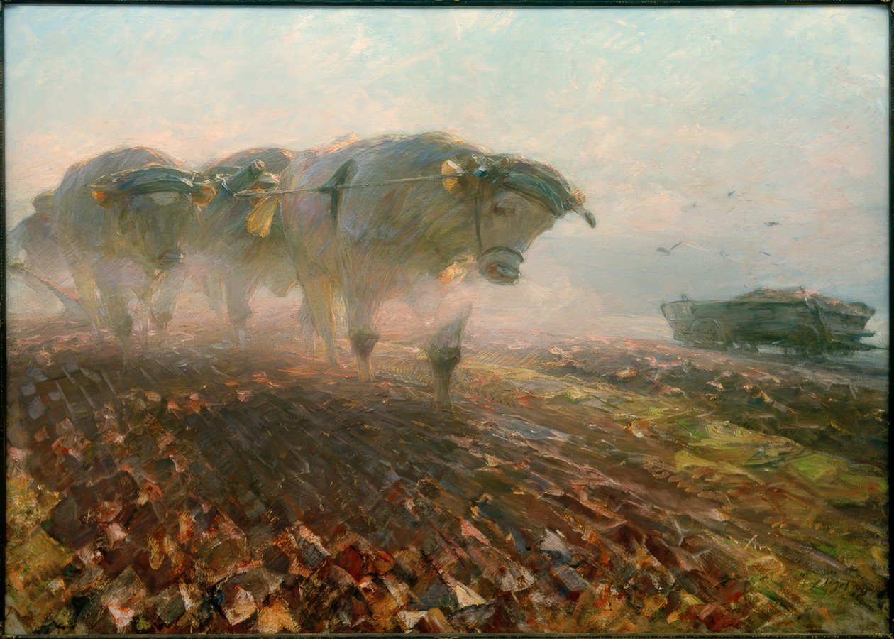 Ağır iş by Heinrich von Zügel
