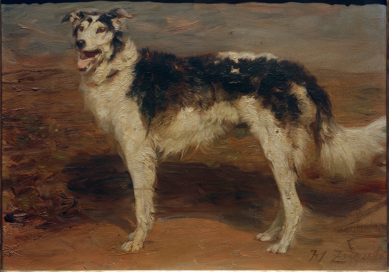Tazı by Heinrich von Zügel